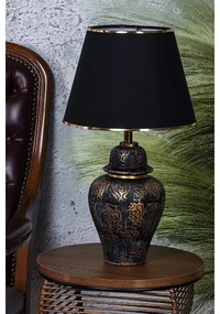 Asztali lámpa 1xE27/40W/230V fekete