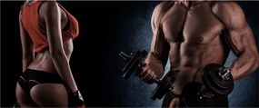 Kép - Fitness (120x50 cm)