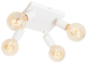 Modern fehér négylámpás reflektor - Facil