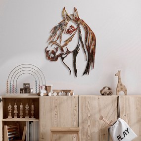 Fém fali dekoráció, Horse - 3