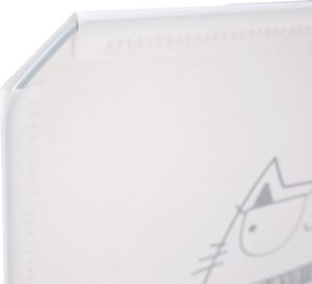 Gyerek moduláris szekrény, szürke/gyerek minta, ATREY