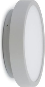 NOVOLUX 547A-L0118A-03 BLERA ROUND Modern Kültéri Mennyezeti Lámpa Fehér, Szürke LED IP54