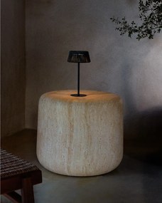 Napelemes LED asztali-hordozható kültéri lámpa ø 11 cm Aldet – Kave Home