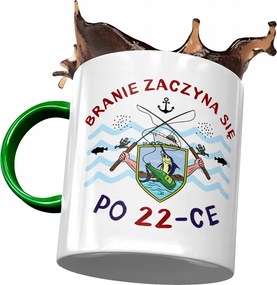 Zöld Bögre Születésnapra 22 22. 22. Ajándék Nyomtatott Fotóval