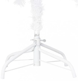 fehér PVC műkarácsonyfa vastag ágakkal 180 cm