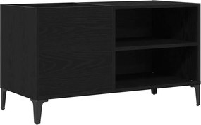vidaXL Hanglemez szekrény Fekete tölgy 84,5 x 38 x 48 cm Faanyag