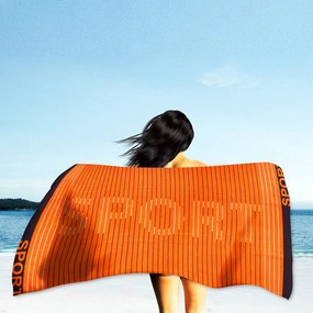 Sport Narancs strandtörölköző