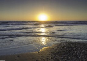 Poszter 29,7x21cm Csendes naplemente a tengerparton, Assaf Frank