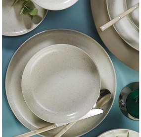 16 darabos bézs/porcelán étkészlet