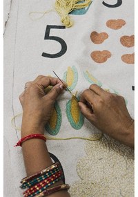 Gyerek fali dekoráció Farm Numbers – Lorena Canals