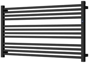Elektromos radiátor Hopa Stick Level 70x120 cm fekete matt REDSTIL126031H