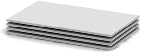 Polc 4 db. Borina (fehér) . 1063815