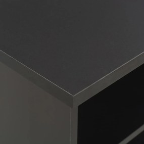 280206 Bar Table Black 60x60x110 cm