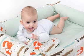 Többfunkciós babafészek párnával és paplannal New Baby nyuszi