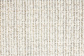 Krémszínű kárpitozott karfás étkezőfotel Medina – Dutchbone