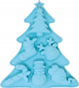 Szilikon kekszforma, karácsonyfa