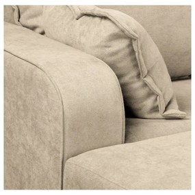 Bézs sarokkanapé (bal oldali) Beata – Ropez