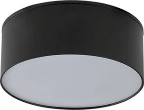 ZUMA LINE WM-TD8880-M-3K-BL SOLARI Hengeres Mennyezeti Lámpa Fehér, Fekete LED IP20