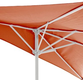 Balkon napernyő fékör alakú 2,7 m terakota karral