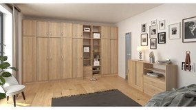 Szekrény, tölgy sonoma, BETTY 4  BE04-003-00