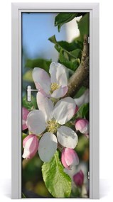 Ajtóposzter öntapadós Cseresznye virágok 75x205 cm