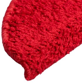 20 db piros lépcsőszőnyeg 56x17x3 cm