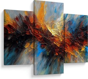 Kép - Színes textúra (90x60 cm)