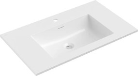 Mexen Otis süllyesztett mosdókagyló 81 x 46,5 cm, fényes fehér - 25188000