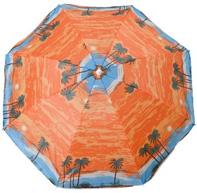 Napernyő SUNSET BEACH 180 cm, narancssárga