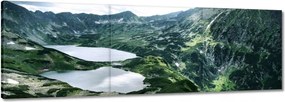 Vászonkép 120x40 Tátra Völgy 5 tó