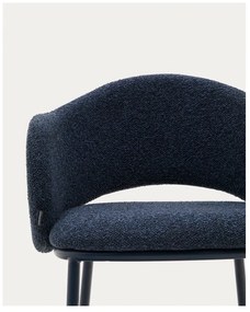 Sötétkék bárszék (ülésmagasság 65 cm) Maina – Kave Home