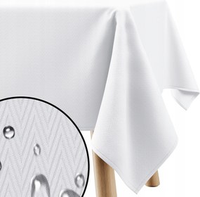 Abrosz Fehér 110x110 foltálló asztal Filumi