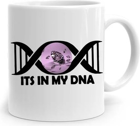 Ékszerésznek Ajándék Bögre Its In My Dna fényképes nyomtatással