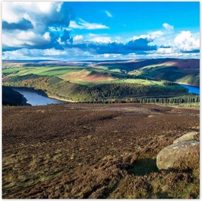 Poszterek 100x100 Hegyi tájkép