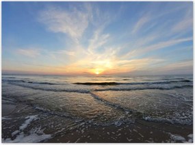 Poszterek 135x100 Naplemente a tengerparton