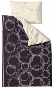 Pamut ágynemű BUBBLES BLEND fekete Ágyneműhuzat mérete: 70 x 90 cm | 140 x 200 cm