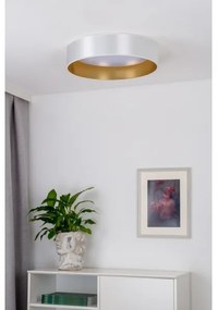 Duolla - LED Mennyezeti lámpa ROLLER LED/24W/230V átm. 45 cm ezüst/arany