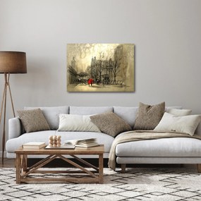 Kép - A város vázlata (70x50 cm)