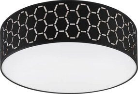 Mennyezeti lámpatest ULLE 2xE27/15W/230V átm. 45 cm fekete