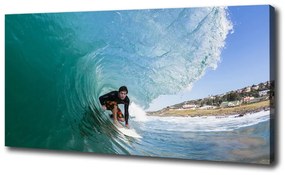 Vászonfotó Surfer a hullám oc-70293058