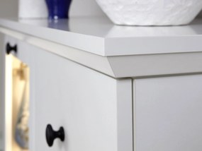 Vitrin Brendon 1D1W2S (fehér). 1052782