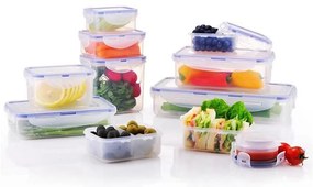 11 darabos LOCK ételtároló doboz szett