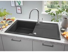 GROHE 31483002 - CONCETTO mosogató csaptelep, fényes króm