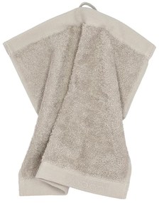 Világosszürke frottír pamut törölköző 30x30 cm Comfort – Södahl