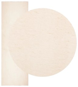 HUARTE bézs rövid szálú puha és mosható szőnyeg 80 x 250 cm