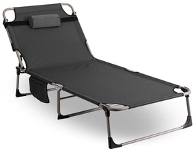 Napozó/Pihenőágy Szürke Színben. ELGIN