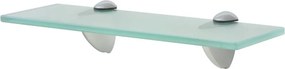 vidaXL lebegő polc üveg 30x10 cm 8 mm