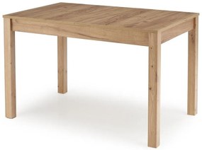 Asztal Houston 132Craft tölgy, 76x75x118cm, Hosszabbíthatóság, Laminált forgácslap, Közepes sűrűségű farostlemez