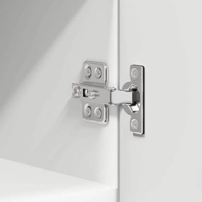 Függő szekrény ajtóval Riga 2 pcs Fehér 30 x 31 x 40 cm Faanyag