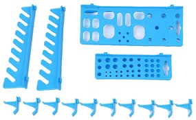 Fali csavar és szerszám rendező 2 típusba-43 db-os